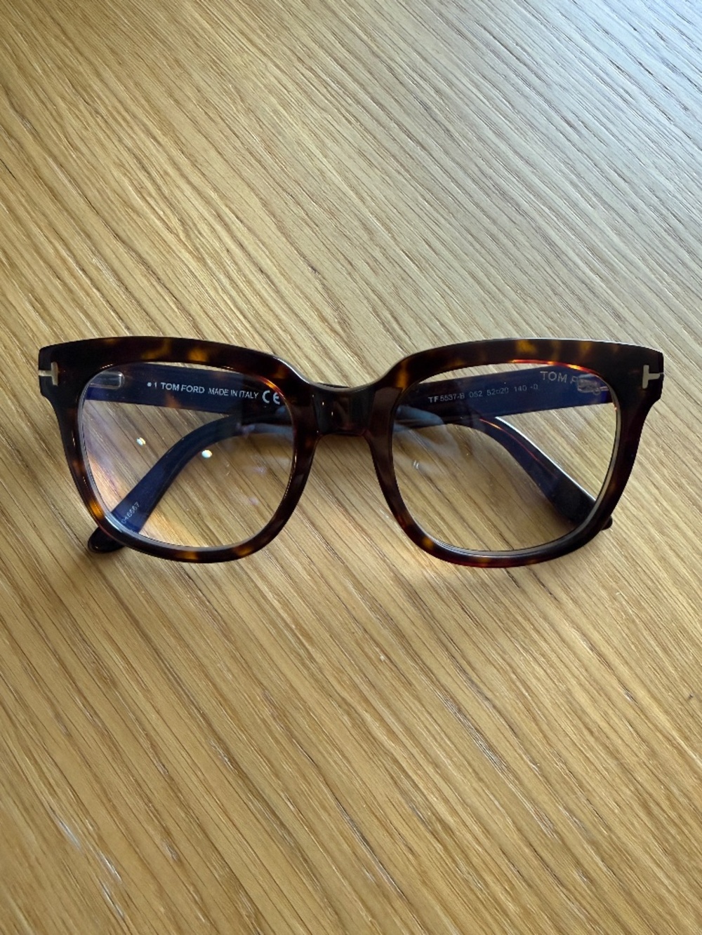 Tom Ford Eyeglasses - FT5537B Dark Havana